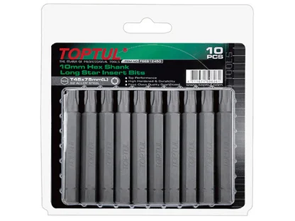 Насадка TORX T45 LONG 10шт блистер TOPTUL