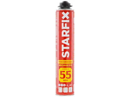 Пена монтажная профессиональная всесезонная STARFIX Gunfoam