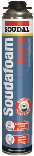 Пена монтажная пистолетная "Soudal" Soudafoam Maxi 70