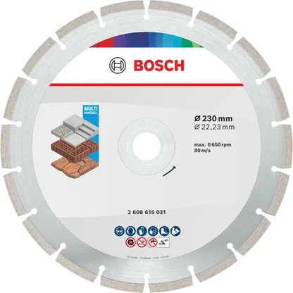 Алмазный круг по бетону сегмент. Standard for Concrete BOSCH (сухая резка)