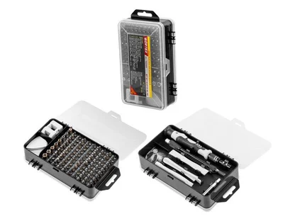Набор бит WORTEX BS 115 (Диаметр В комплекте переходник на 1/4".)