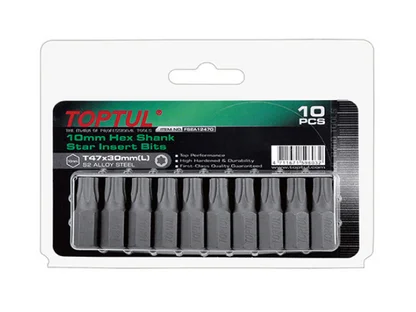 Насадка TORX T45 10шт блистер TOPTUL
