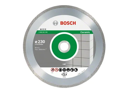 Алмазный круг по керамике сплошн. Standard for Ceramic BOSCH (сухая резка)