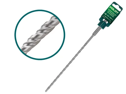 Бур (сверло) SDS-plus S4 ВОЛАТ (бур по бетону) (6х210х260 мм)