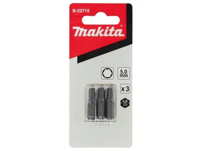 Насадка HEX5.0, C-form, 3 шт. MAKITA