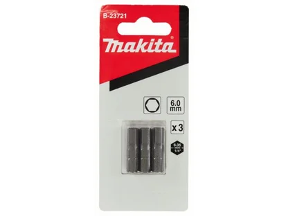 Насадка HEX6.0, C-form, 3 шт. MAKITA
