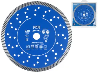 Алмазный круг универс. Turbo EXPERT STARTUL (SE8004-230) (сухая и мокрая резка, диск)