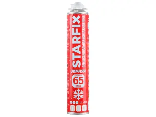 Пена монтажная профессиональная зимняя STARFIX Gunfoam Winter 65