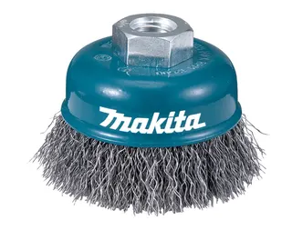 Щетка д/шлиф.маш. проволочная чашечная MAKITA (для УШМ, d75 мм, толщ. проволоки, нержавейка,)