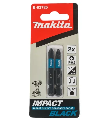 Насадка Impact PH2, Е-form (MZ), 2 шт Makita B-63725