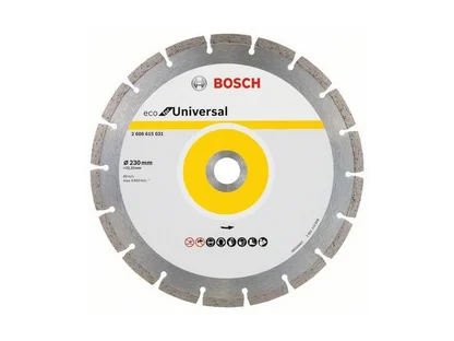 Алмазный круг универс. сегмент. ECO UNIVERSAL BOSCH (сухая резка)