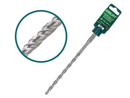 Бур (сверло) SDS-plus S4 ВОЛАТ (бур по бетону) (8х150х210 мм)