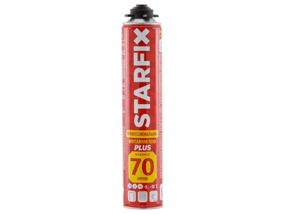 Пена монтажная профессиональная всесезонная STARFIX Foam Pro Plus 70