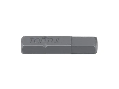 Насадка шестигранник 1/4" TOPTUL (6 мм)