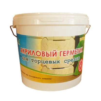 Герметик акриловый для торцевых срезов древесины