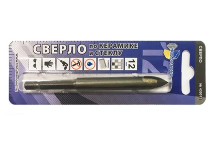Сверло по кафелю/стеклу Trio-Diamond (12 мм)