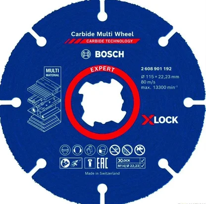Круг отрезной по дереву X-LOCK CARBIDE BOSCH