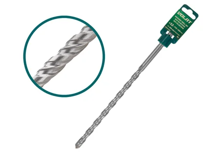 Бур (сверло) SDS-plus S4 ВОЛАТ (бур по бетону) (12х210х260 мм)