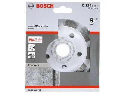 Алмазная чашка по бетону двурядная EXPERT FOR CONCRETE BOSCH (для быстрого шлифования) (125х22.2 мм)