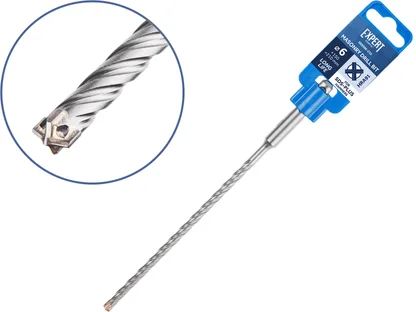 Бур (сверло) SDS-plus EXPERT STARTUL (бур по бетону, крестовая пластина) (6х150х210 мм)