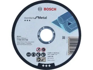 Круг отрезной для металла Standard for Metal BOSCH (, прямой)