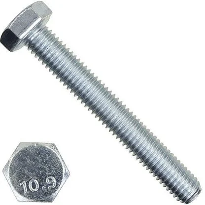 Болт шестигр., цинк, кл.пр. 10.9 ГОСТ 7798-70 (М20х60 мм)