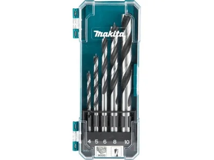 Набор сверл по дереву, спиральное, 5 шт. (4,5,6,) MAKITA