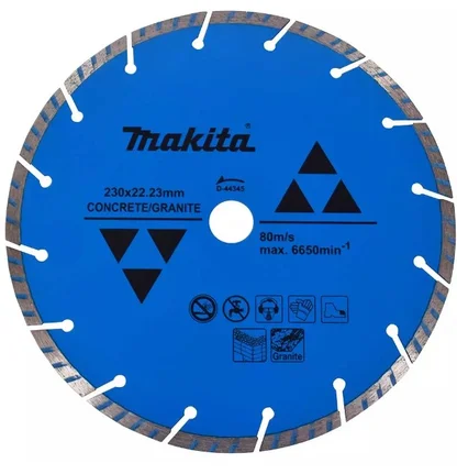 Алмазный круг по бетону Turbo "Эконом" MAKITA (сухая резка)