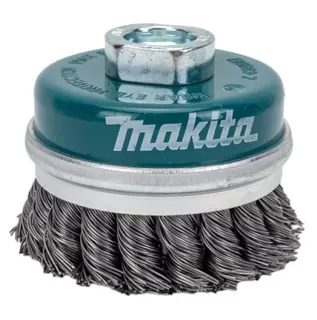 Щетка д/шлиф.маш. проволочная чашечная MAKITA (для УШМ, d100 мм, толщ. проволоки, пучки, нерж.,)