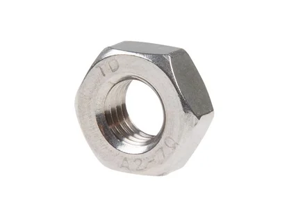 Гайка шестигр., нерж.сталь (А2), DIN 934 (М14 100 шт, картонная упаковка)