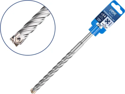 Бур (сверло) SDS-plus EXPERT STARTUL (бур по бетону, крестовая пластина) (14х150х210 мм)