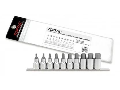 Набор бит 1/2" 10шт. TOPTUL