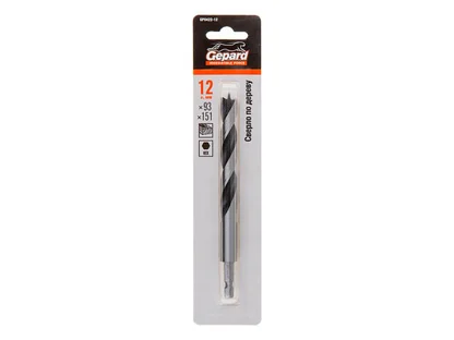 Сверло по дереву шестигр. GEPARD (12х93х151)