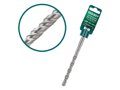 Бур (сверло) SDS-plus S4 ВОЛАТ (бур по бетону) (10х100х160 мм)