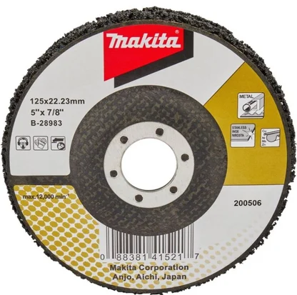 Диск шлифовальный из вспененного абразива MAKITA (125х22.23)