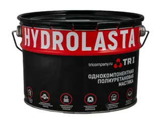 Мастика полиуретановая кровельная гидроизоляционная HYDROLASTA