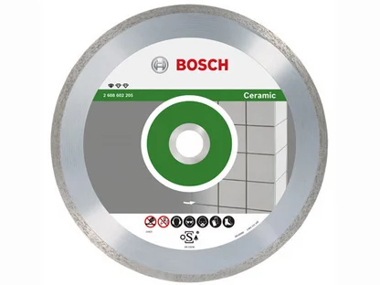 Алмазный круг по керамике сплошн. STANDARD FOR CERAMIC BOSCH (сухая резка)
